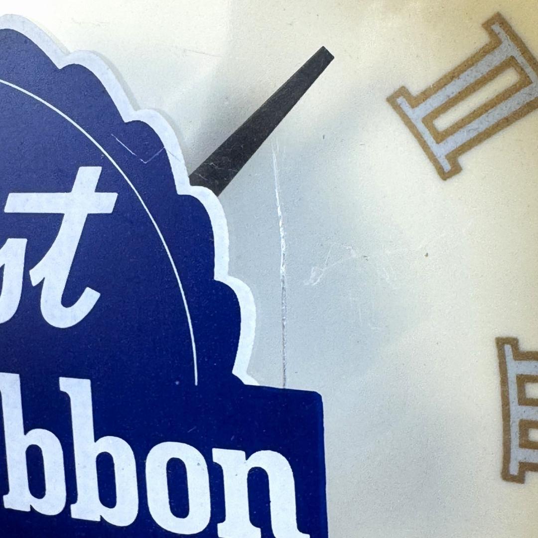 Pabst Blue Ribbon 壁掛け時計 掛時計 ビンテージ パブスト