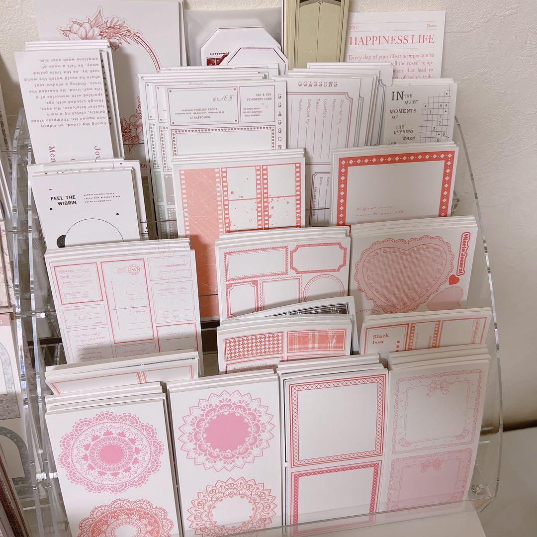 紙モノ コラージュ素材 海外作家 マステ デザペ 人物ステッカー まとめ