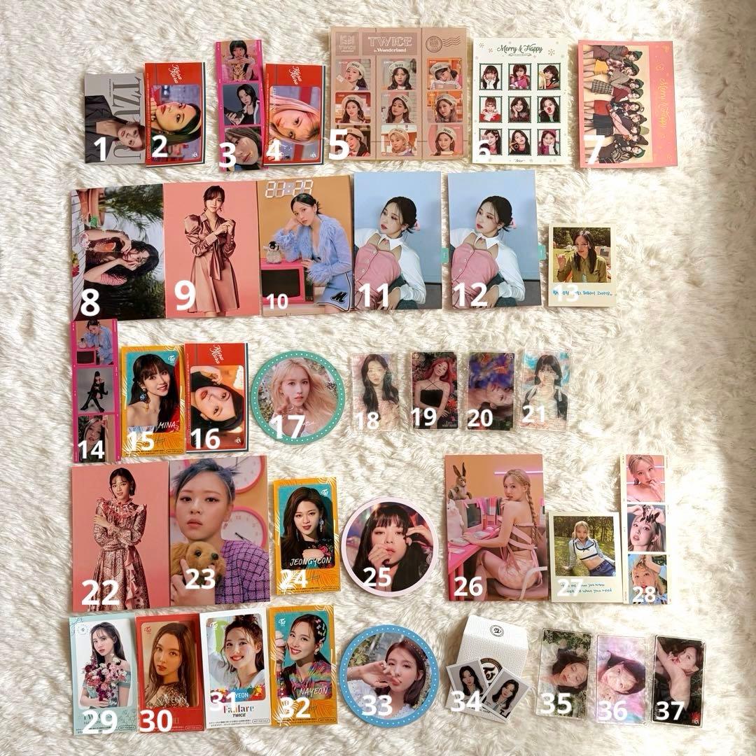 バラ売り可】 TWICE トレカ 缶バッジ ステッカー まとめ売り - メルカリ