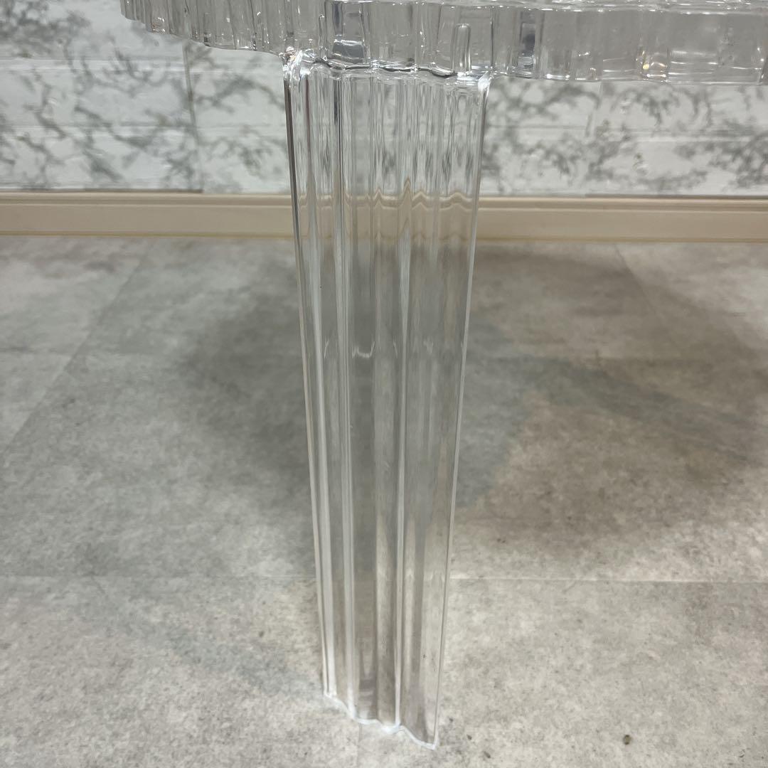 Kartell カルテル T-TABLEティーテーブル ローテーブル　クリスタル