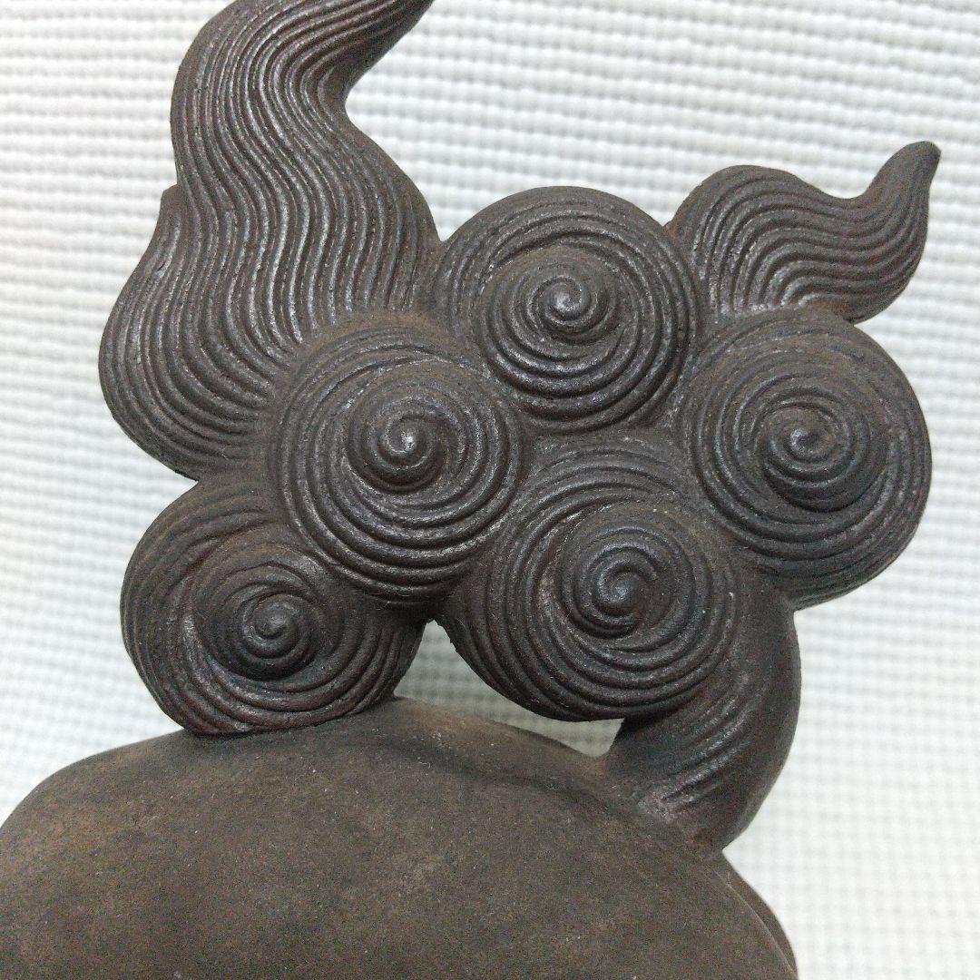 威風堂々〈木村長十郎友敬 作／獅子〉備前焼