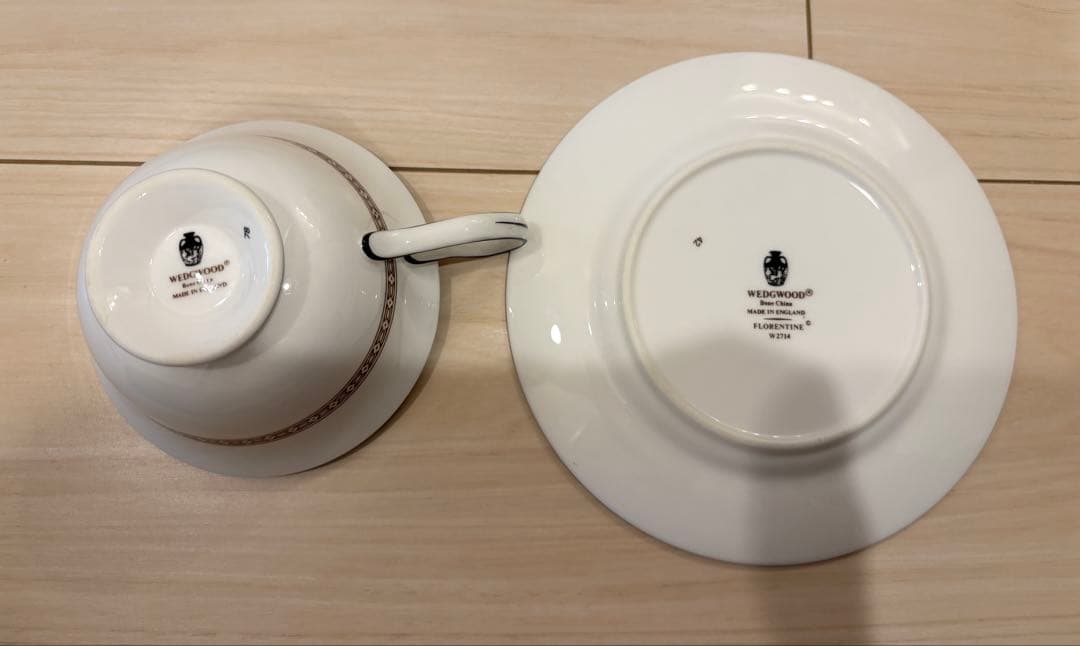 《美品》 フロレンティーン ターコイズ ティーセット　12点