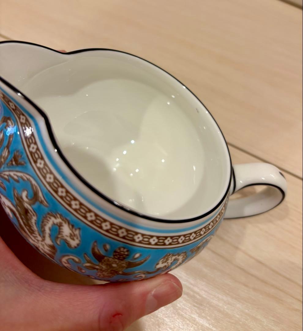 《美品》 フロレンティーン ターコイズ ティーセット　12点