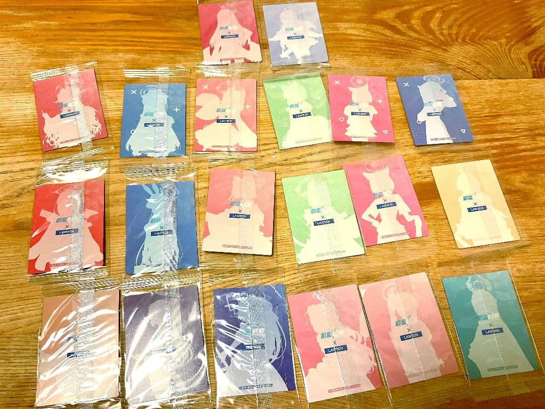 中国限定】ブルーアーカイブ ローソンコラボ【全20種】カード