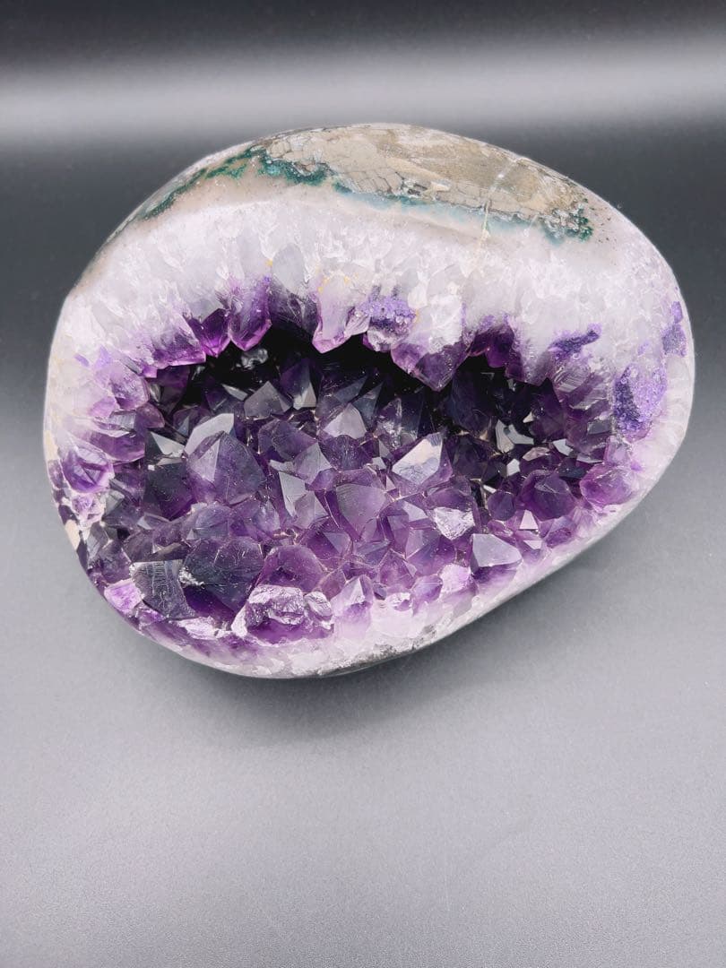 128 高品質アメジストドーム クラスター パワーストーン 3382g