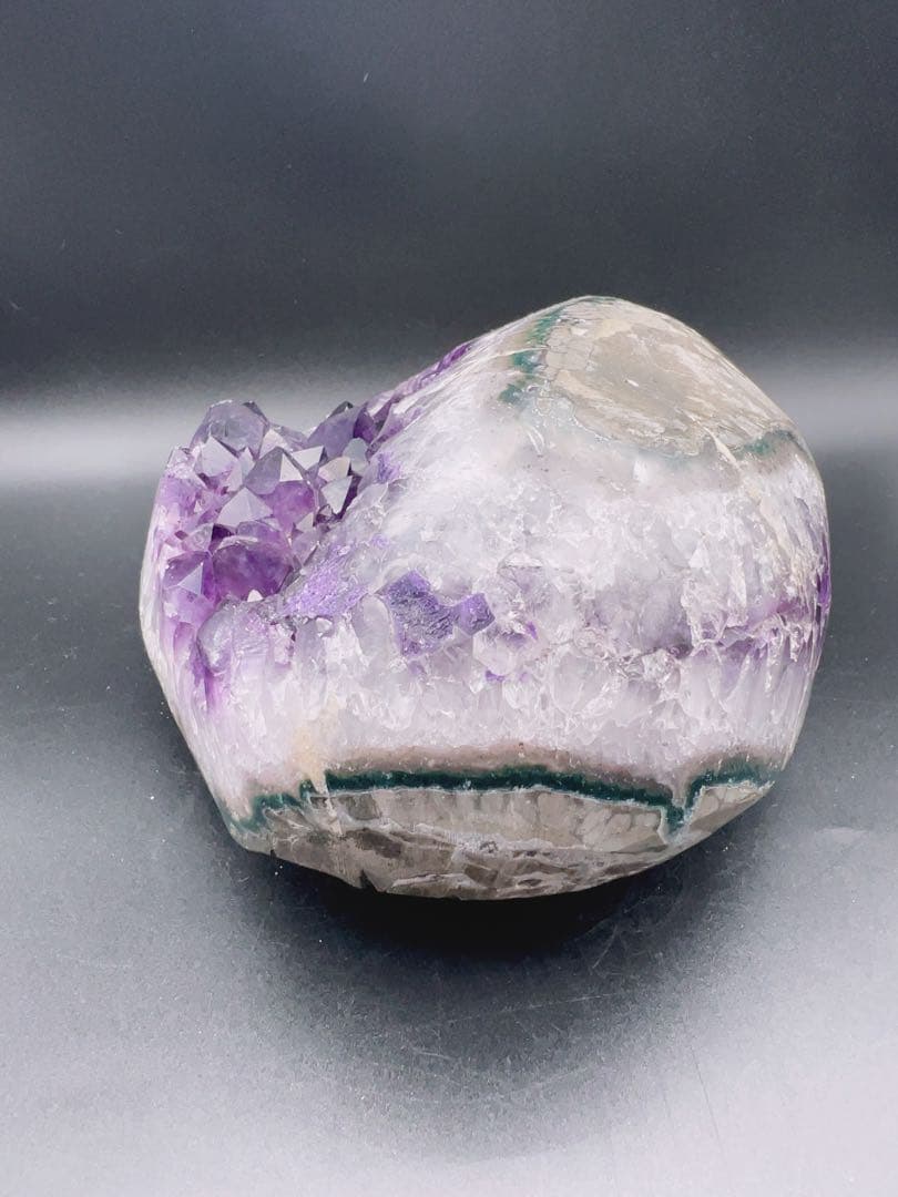 128 高品質アメジストドーム クラスター パワーストーン 3382g