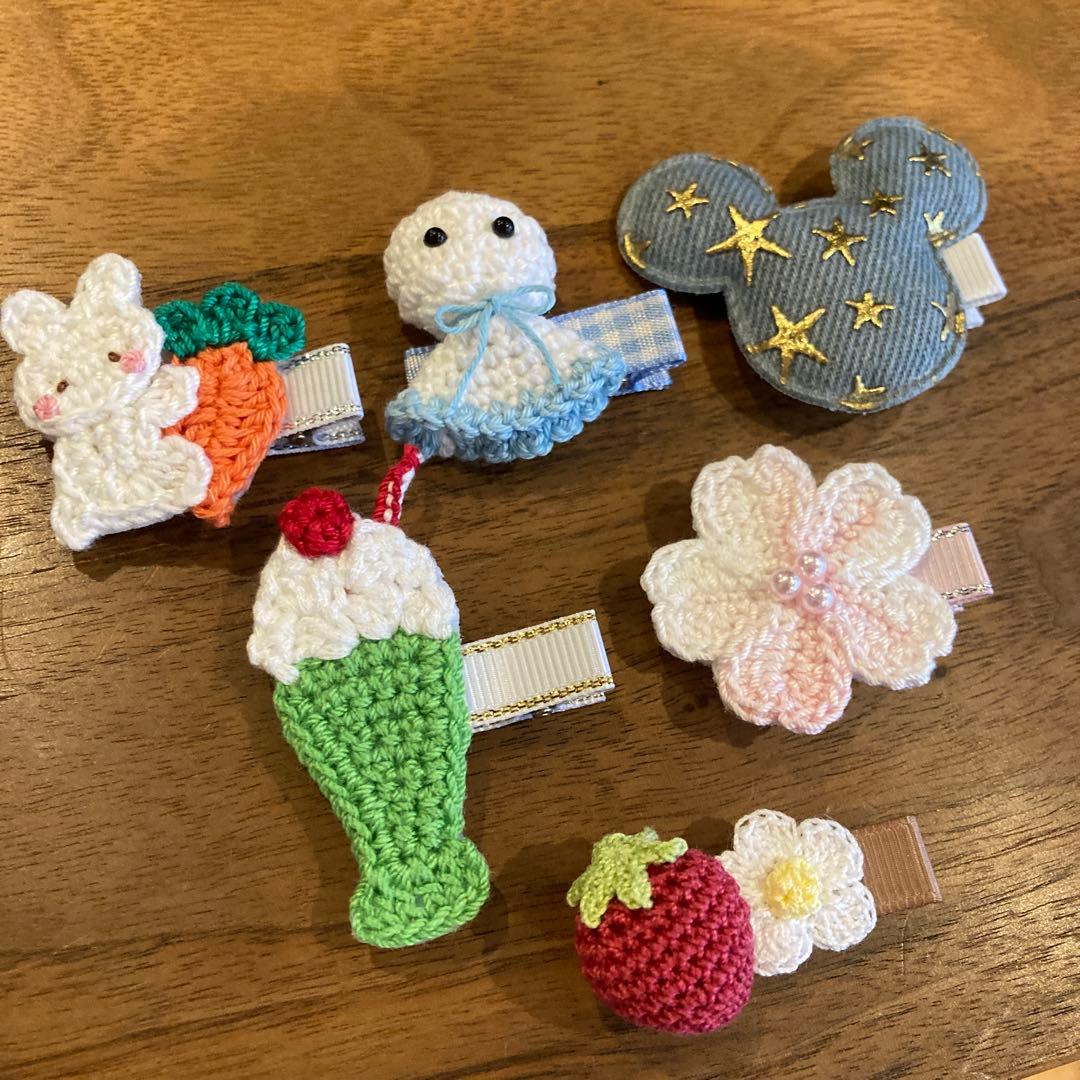 みみぴょん様ご確認用☆ベビーヘアクリップ