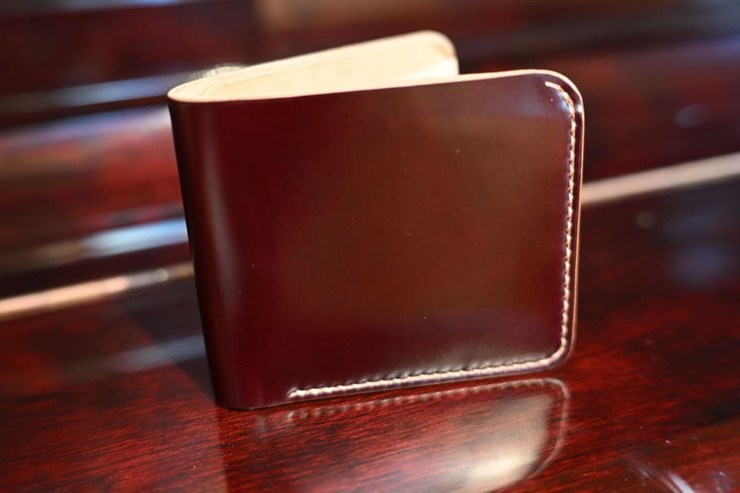 コードバン　二つ折り財布　レーデルオガワ