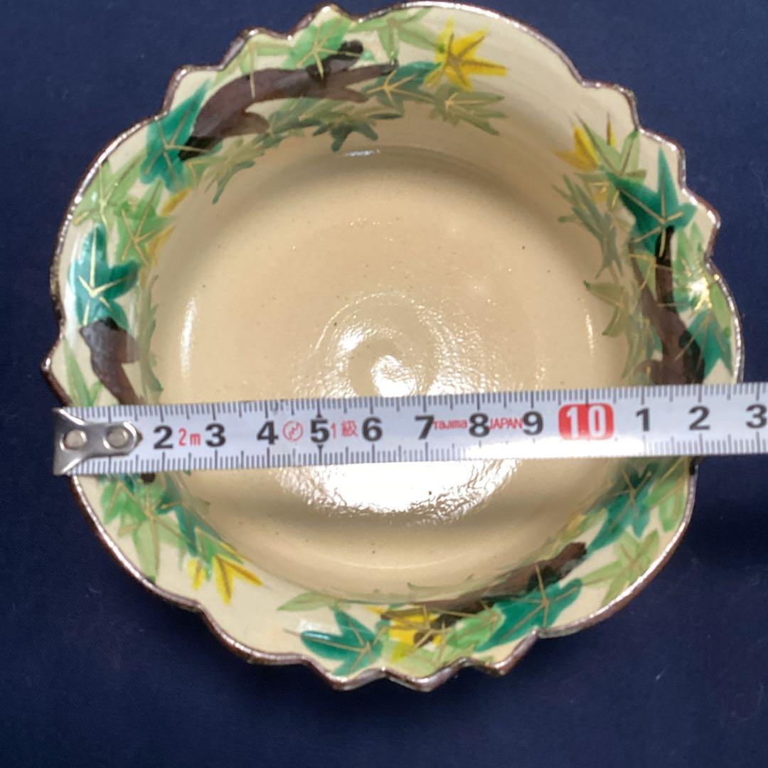 京焼乾山写新緑紅葉向付10客　　新品未使用　　京料理