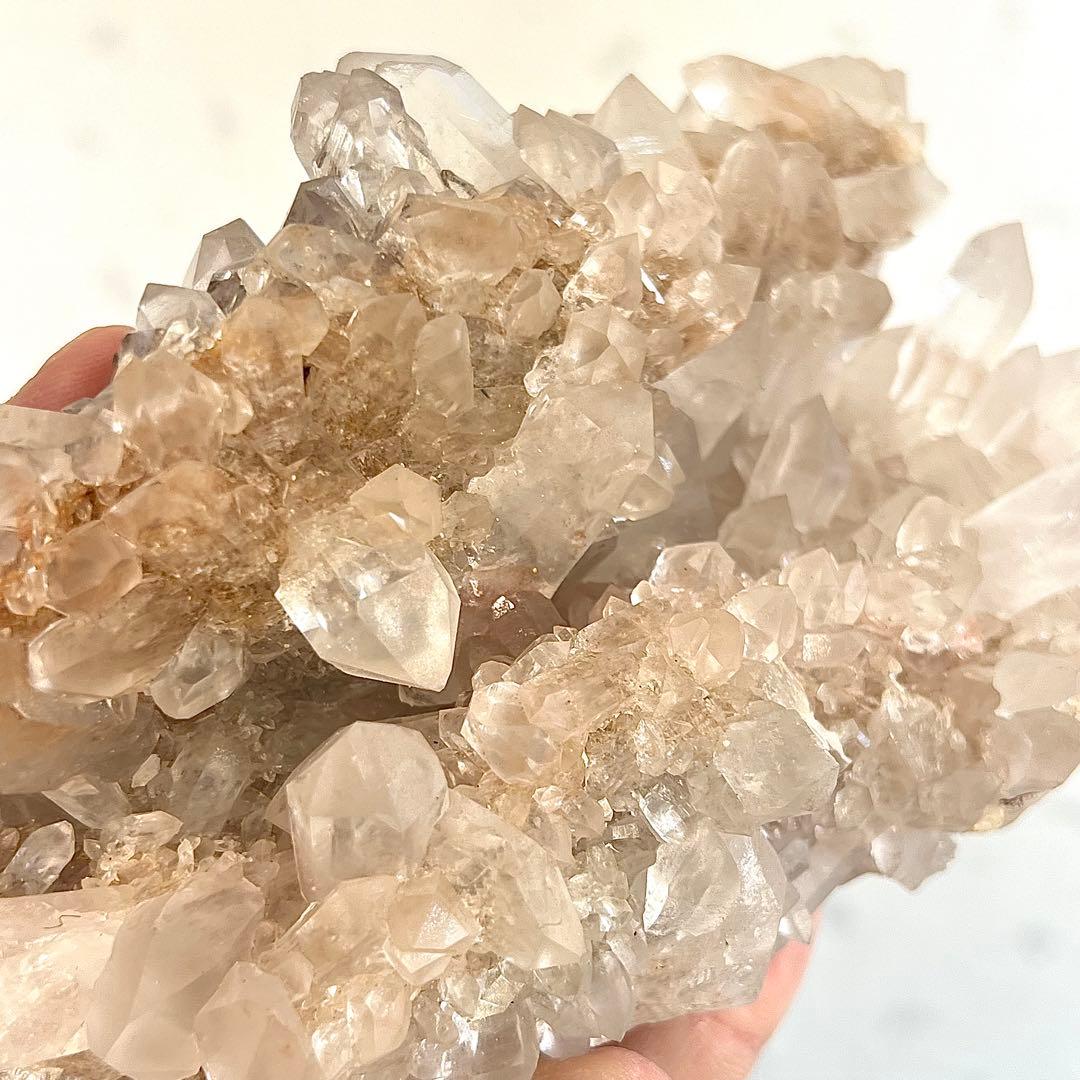 迫力あり　ヒマラヤ水晶　マニカラン産クラスター　天然　　3