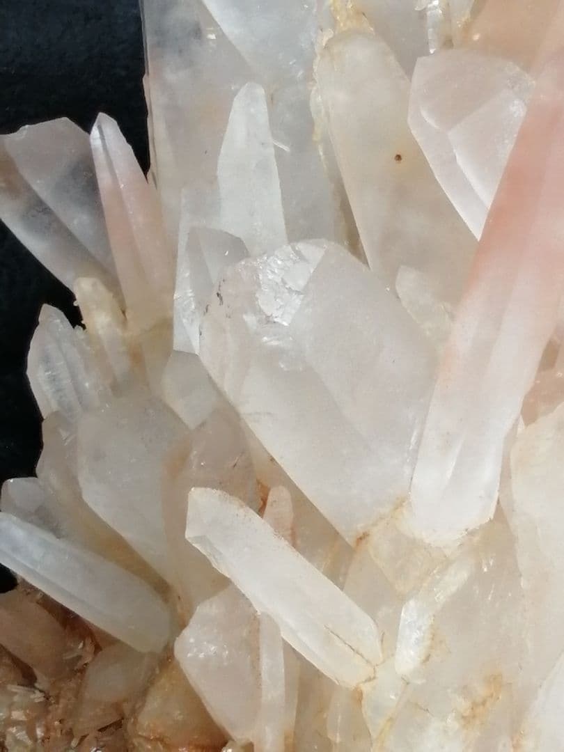 ピンク水晶クラスター10kg ーtot041