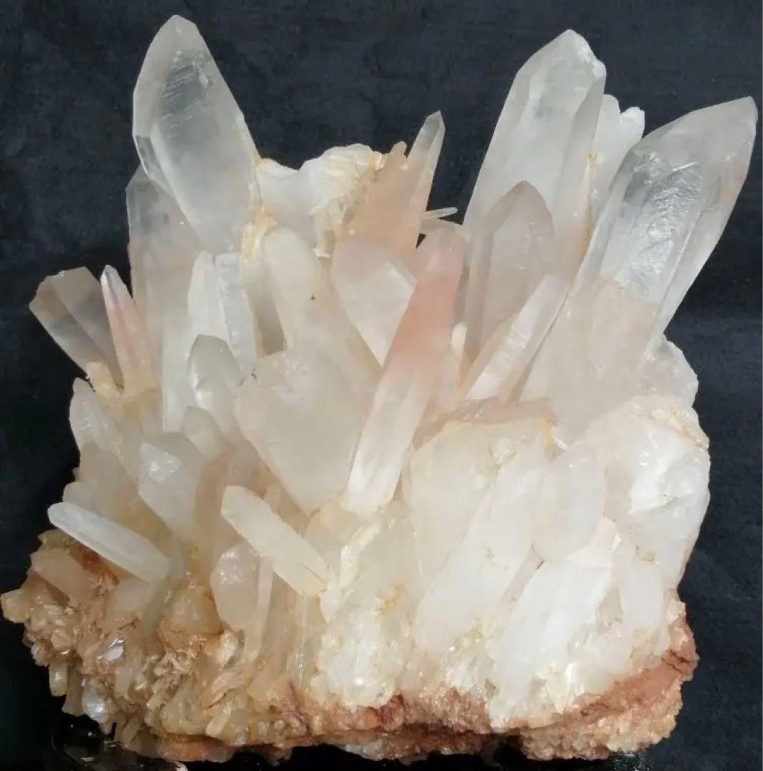 ピンク水晶クラスター10kg ーtot041