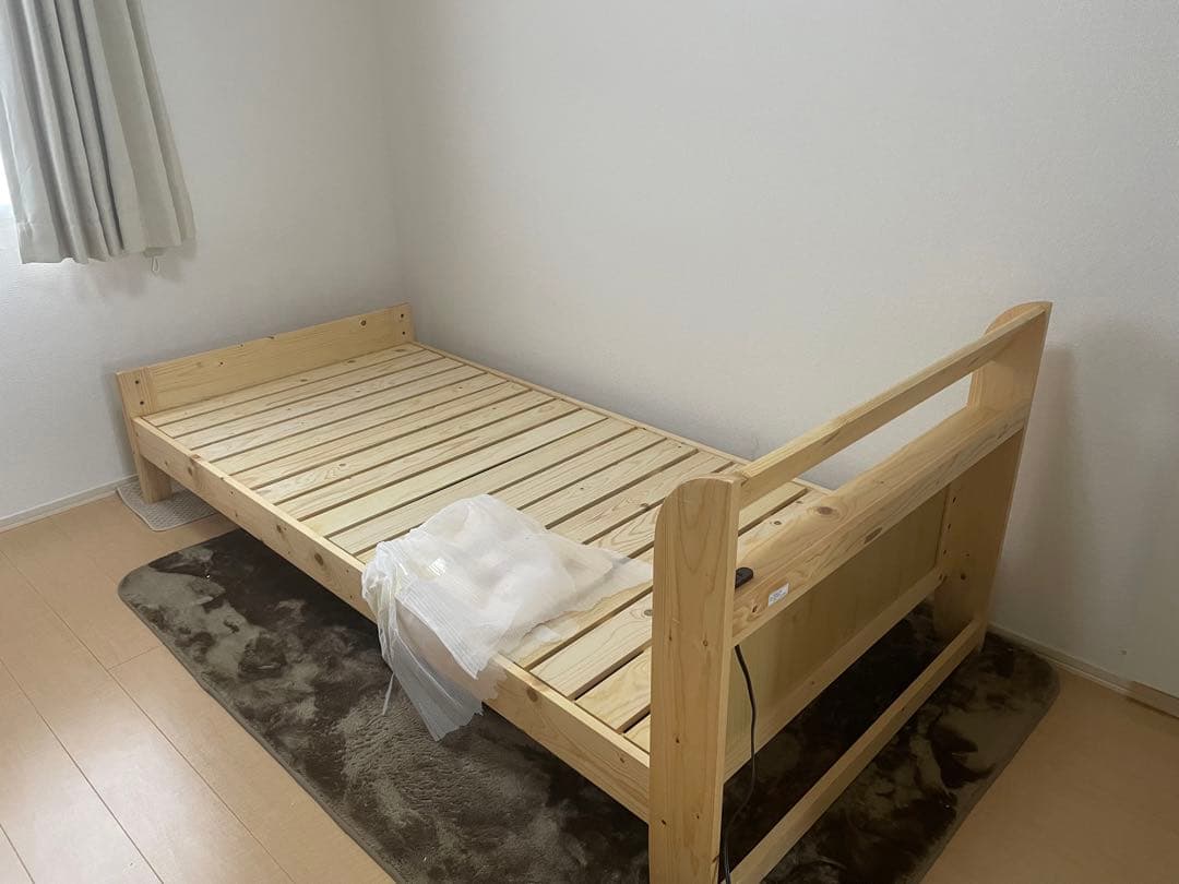 木製 すのこベッド シンプルデザイン