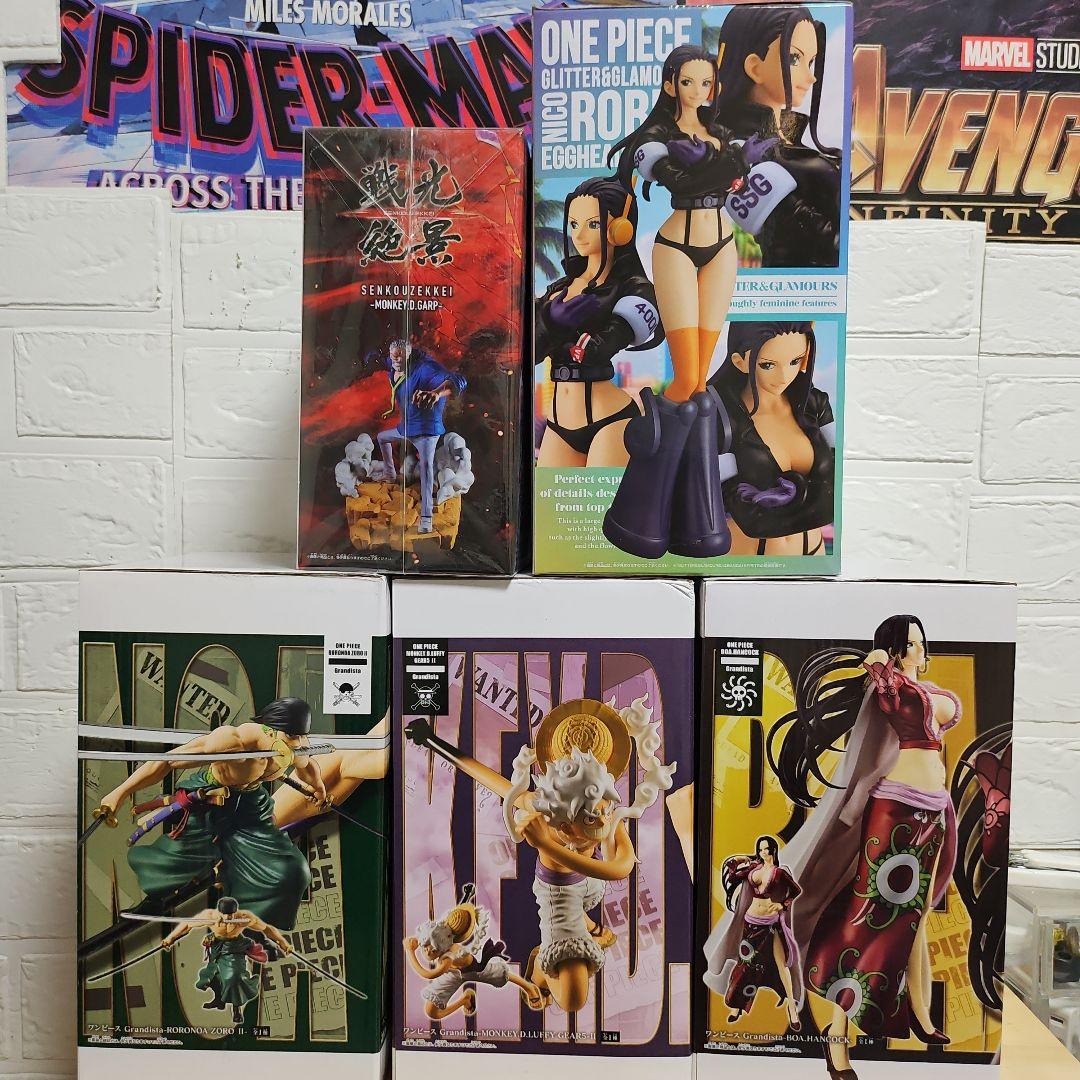 ワンピース グランディスタ等フィギュアセット - メルカリ