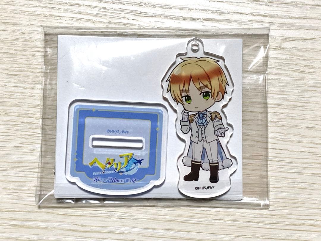 M*a様 ヘタリア アモカフェ イギリス ミニアクリルスタンド スノー