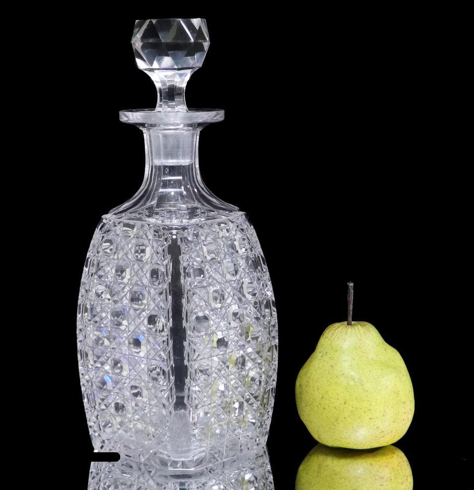 オールド・バカラ ディアマン・ピエーリー レア型 大型デカンタ 1.3kg 宝石