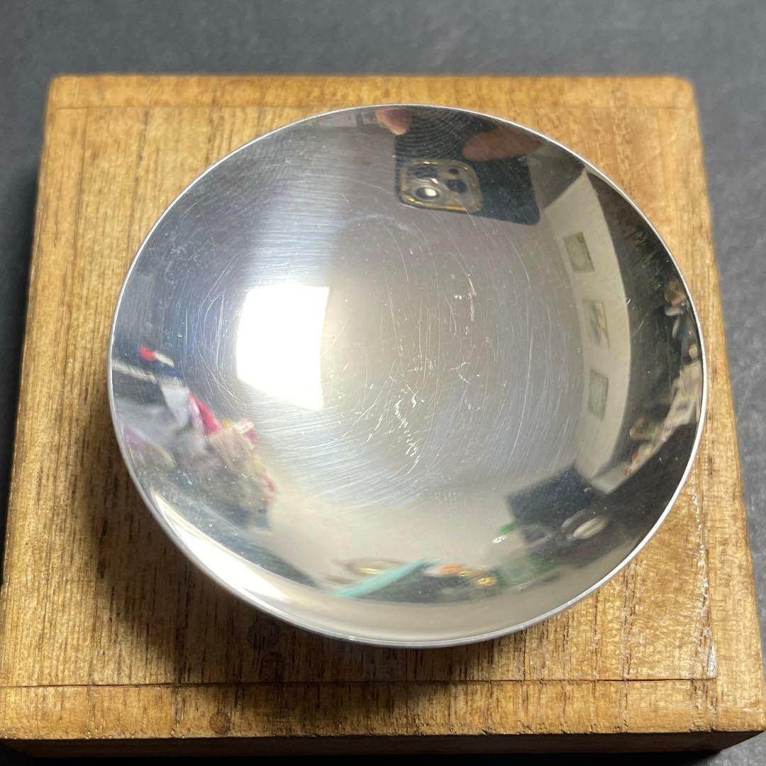 純銀製の銀杯/銀盃