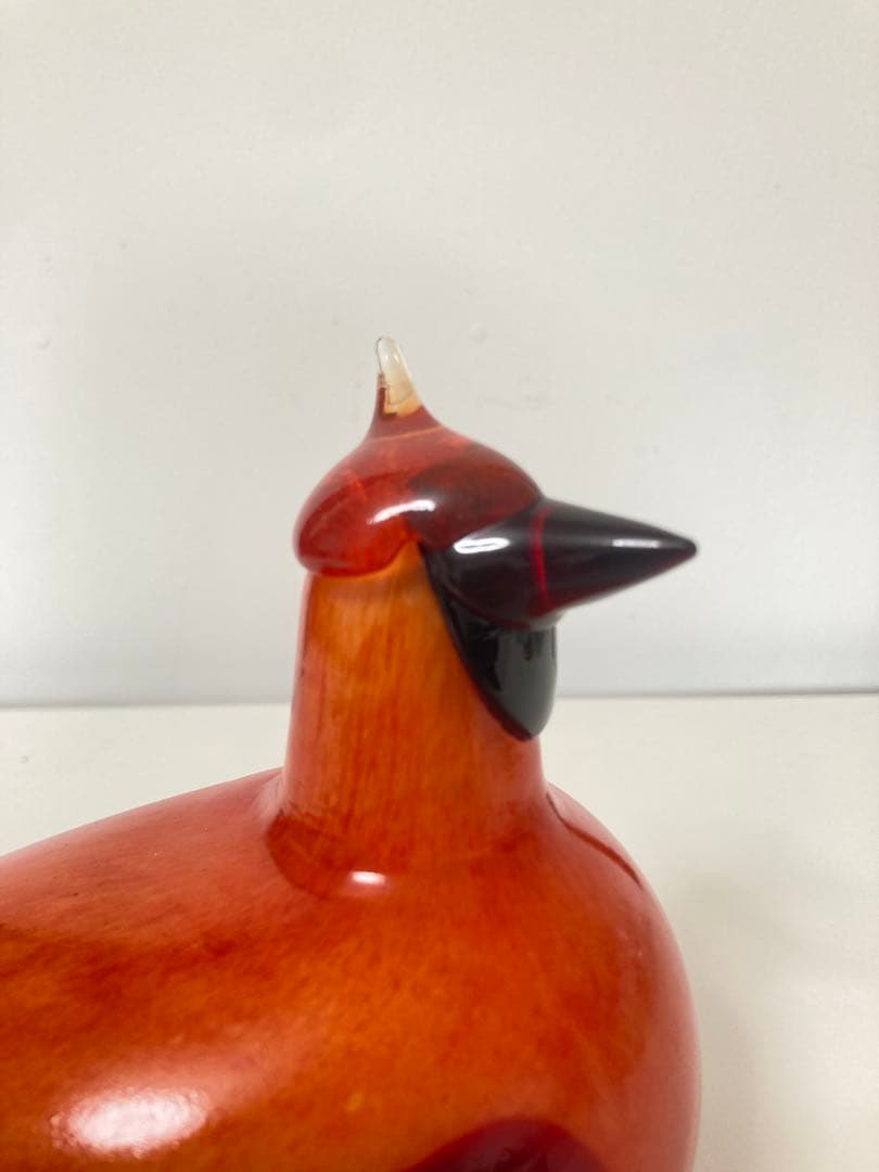 置物  Birds Red Cardinal