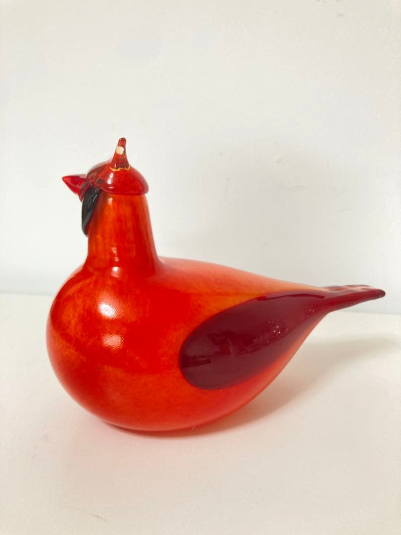 置物  Birds Red Cardinal