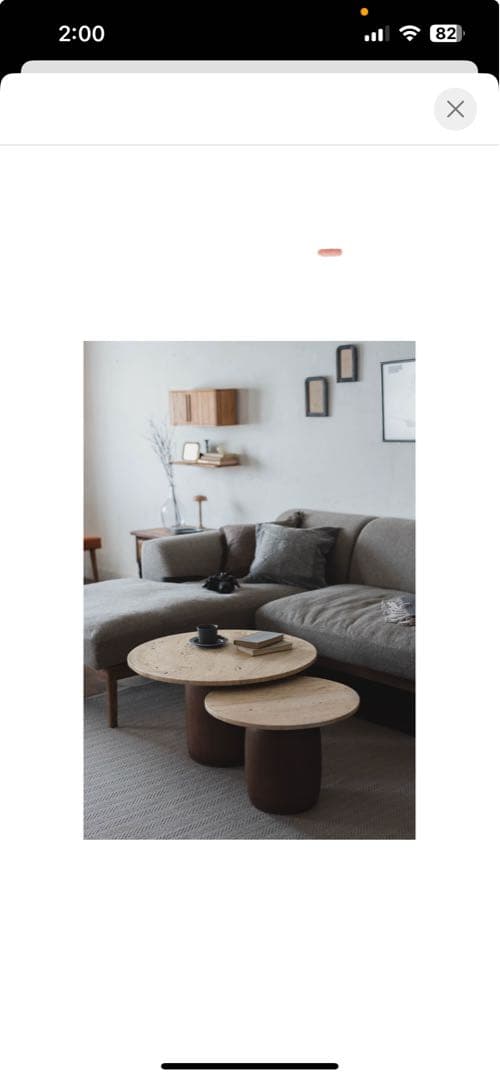 sed/met（セドメット）コーヒーテーブルセット