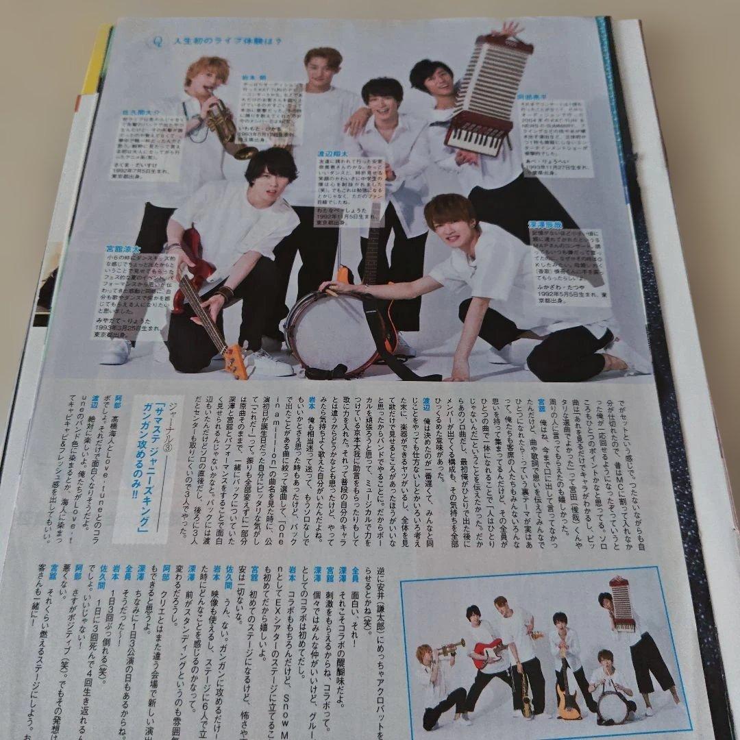 Snow Man 雑誌切り抜きセット 100枚ほど - メルカリ