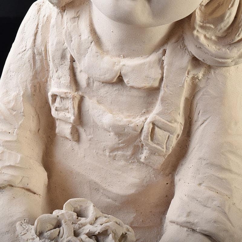 オースティン・スカルプチャー　石膏オブジェ　女の子　置物　箱付　N　7130C