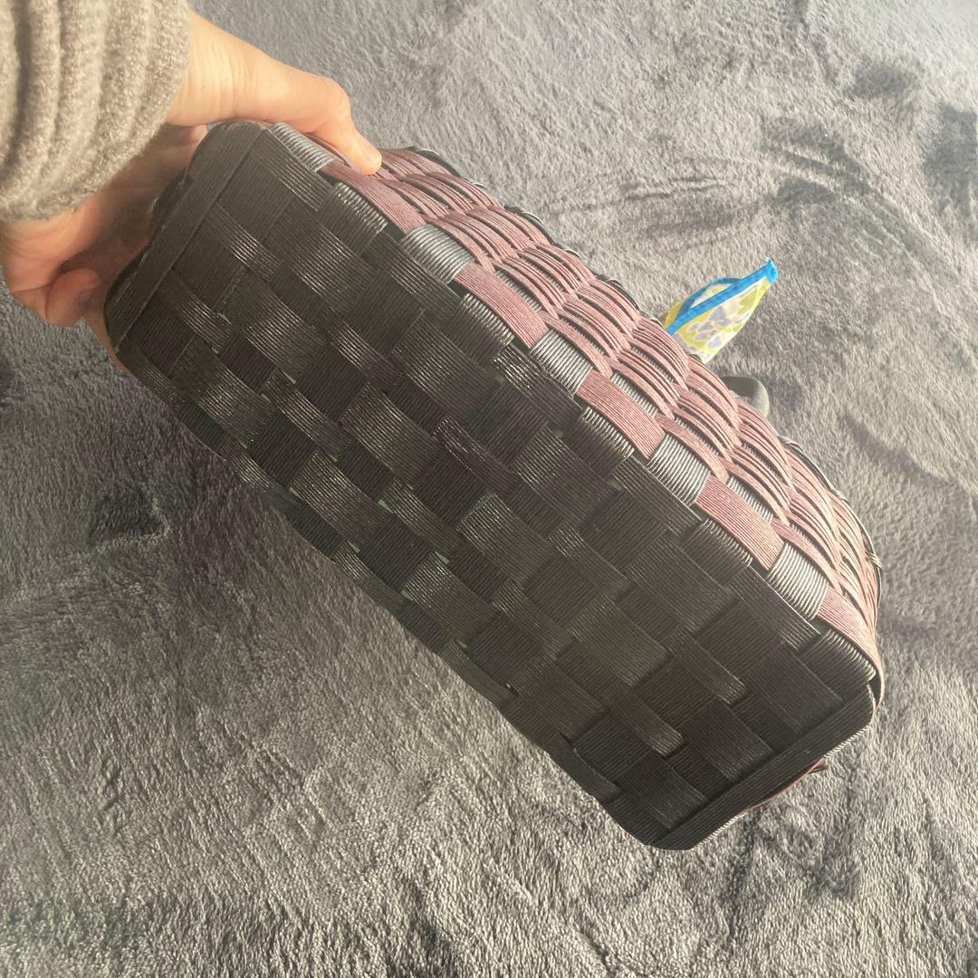 ハンドメイドカゴバッグ　新品