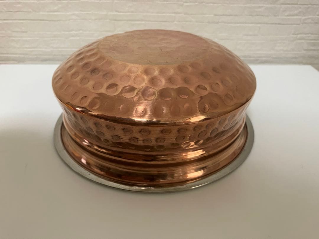 新品　ハンディ(大)　10個　インド食器　カレー皿　インド製