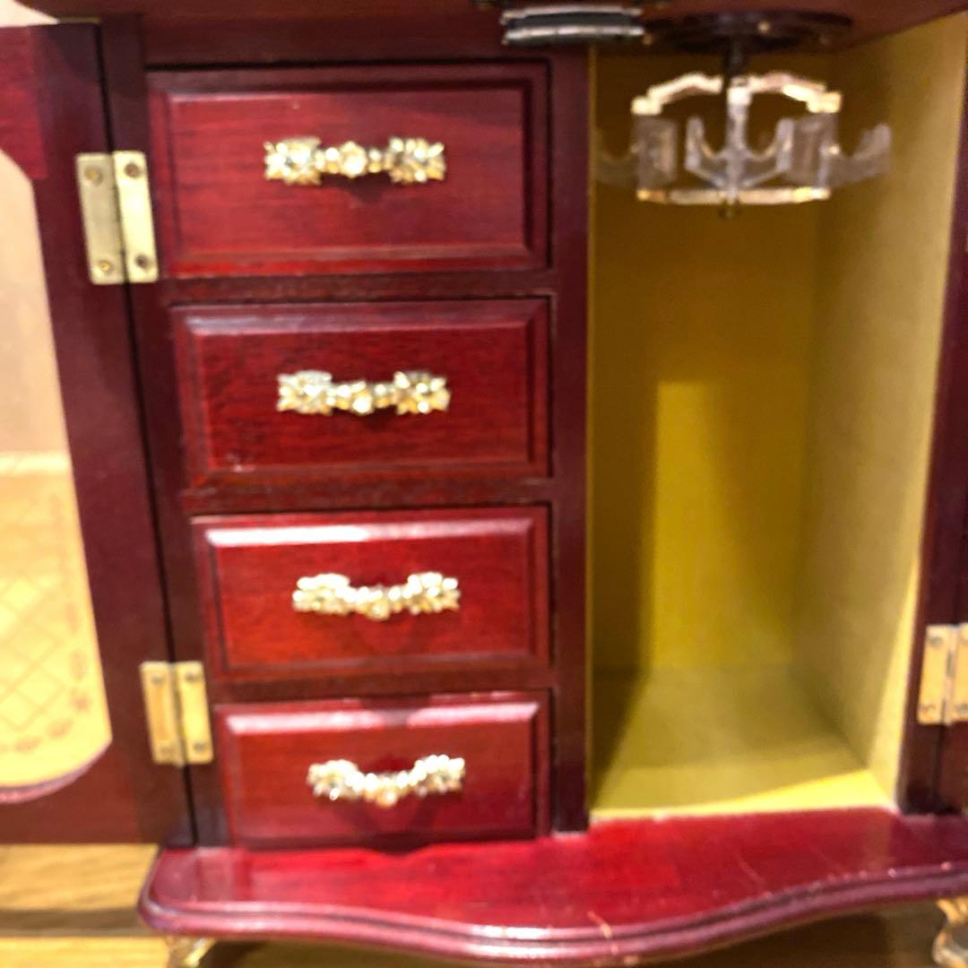 最終価格！オルゴール付 ジュエリーボックス アンティーク いとしの