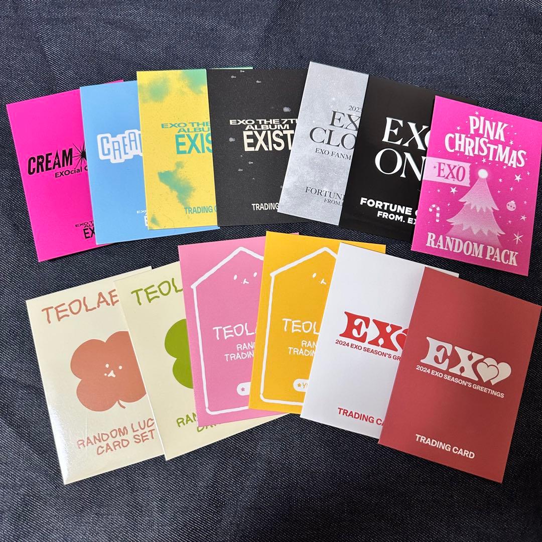 EXO ベッキョン トレカ セット JUMP UP ベクヒョン - メルカリ