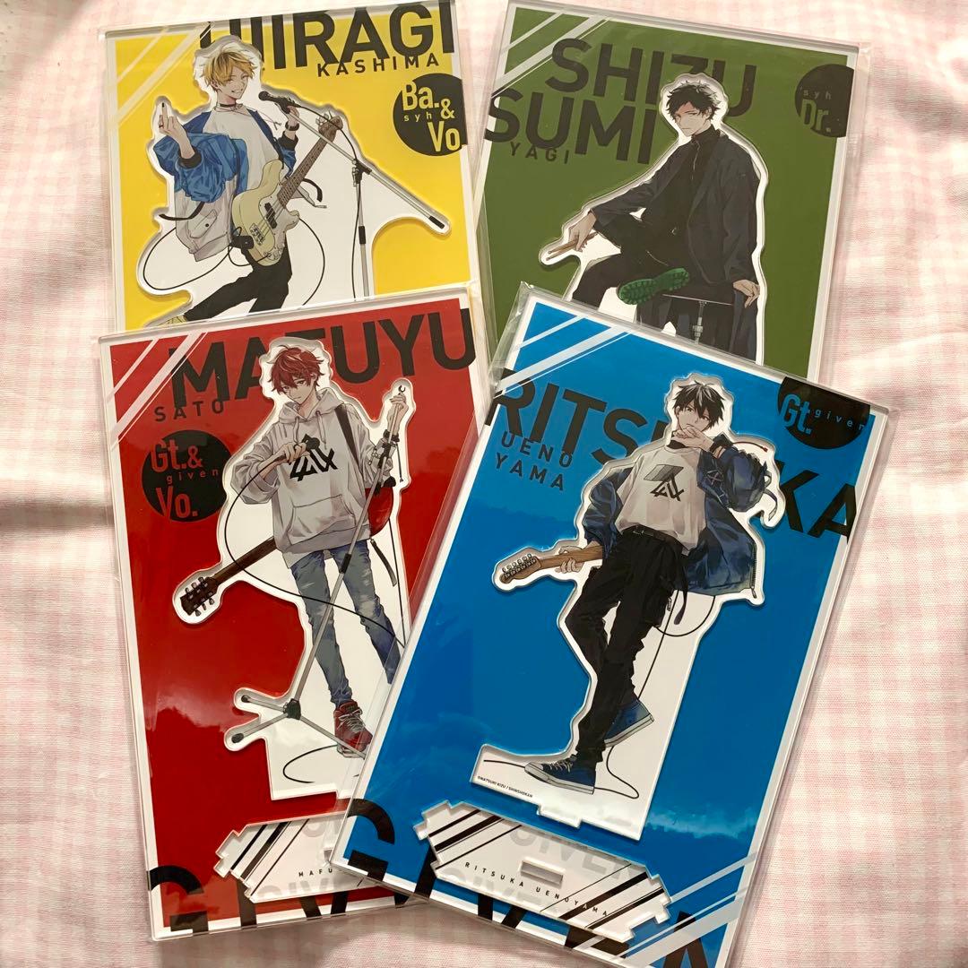 新品未開封】 ギヴン展 つながる BIG アクスタ 4点セット - メルカリ