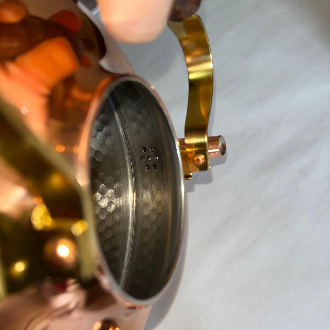 【未使用】COPPER 100 新光金属　1.5ℓケトル　やかん　純銅