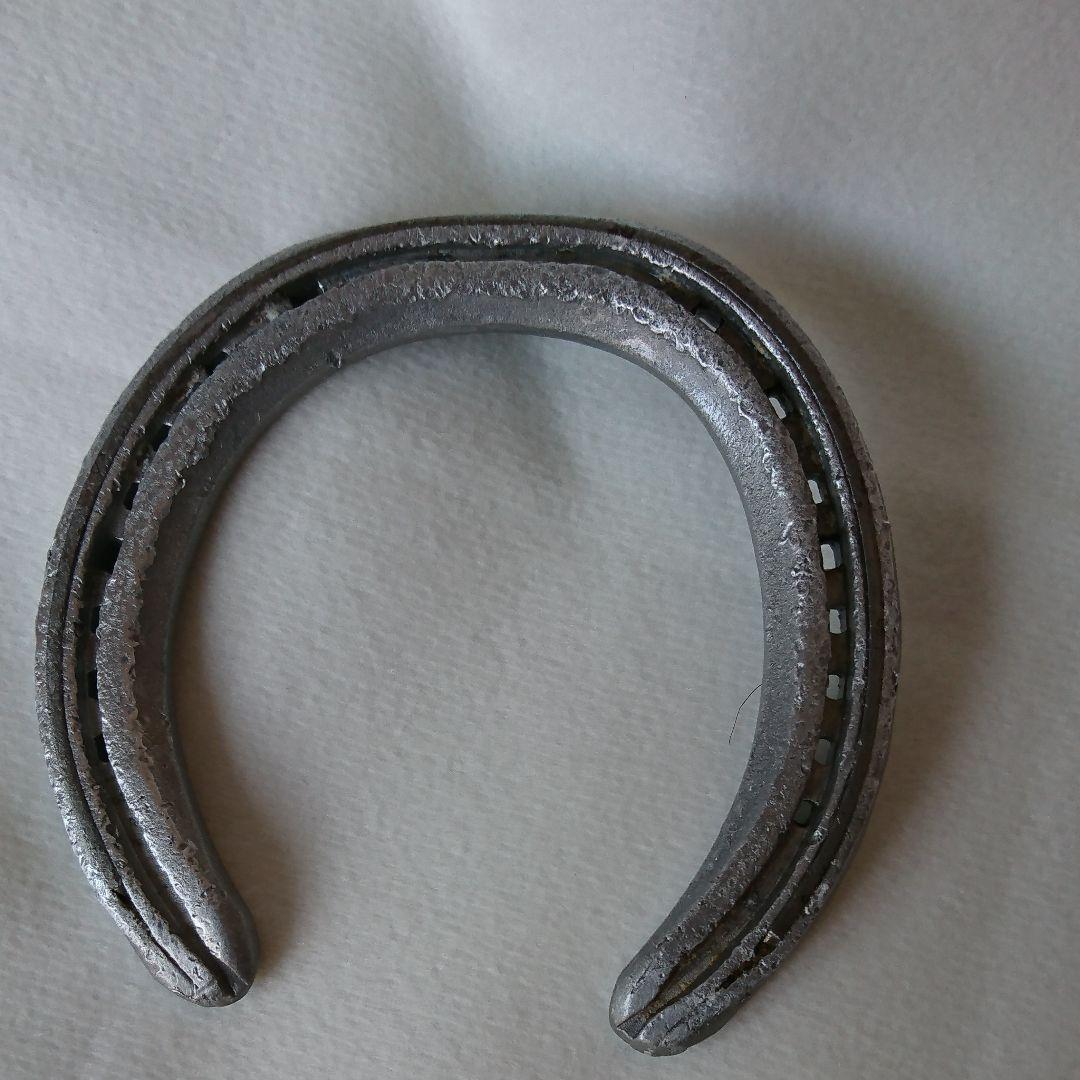 競走馬の使用済み蹄鉄