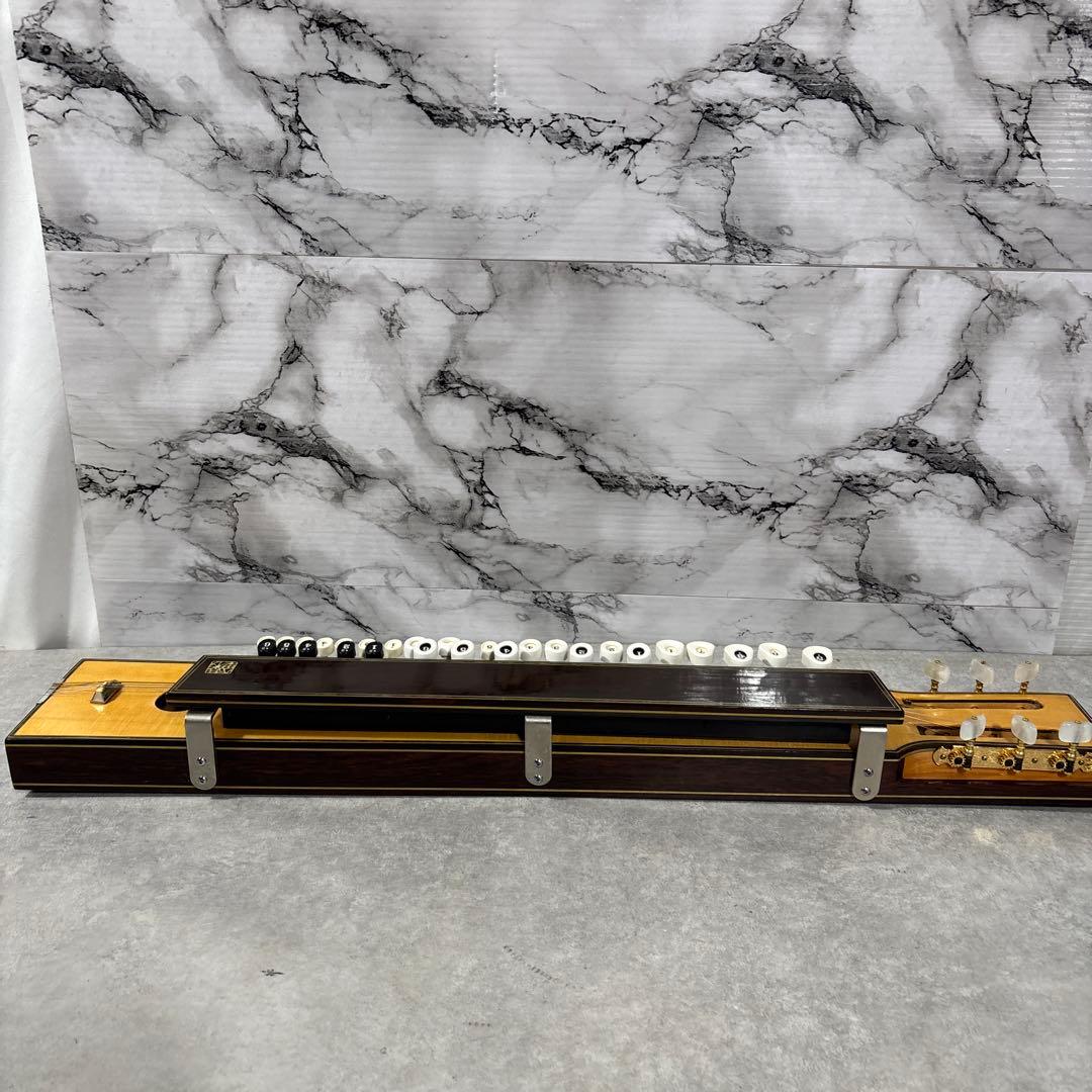 大正琴　菊八重（ハードケース付） 目立った傷や汚れ無し