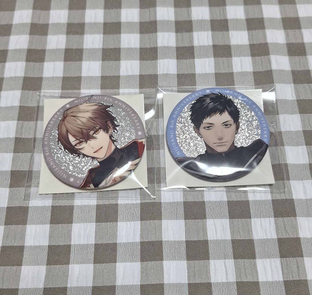 にじさんじ 加賀美ハヤト 社築 8THAnniversary 缶バッジ - メルカリ