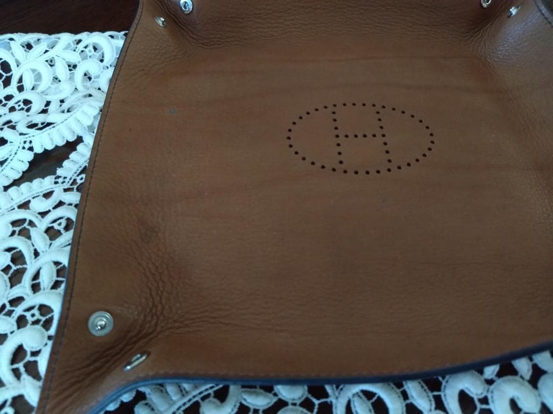 エルメス ：正規品：ヴィドポッシュ トレー 　L大型　小物入れ　刻印あり