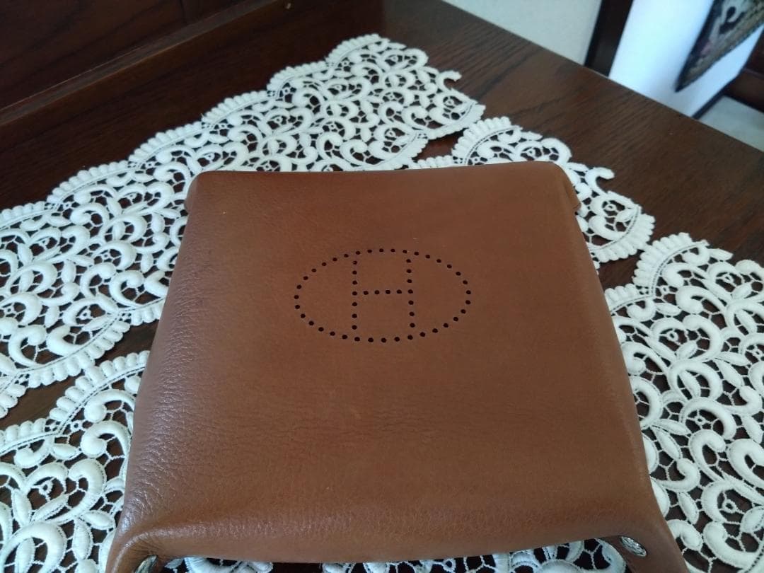 エルメス ：正規品：ヴィドポッシュ トレー 　L大型　小物入れ　刻印あり