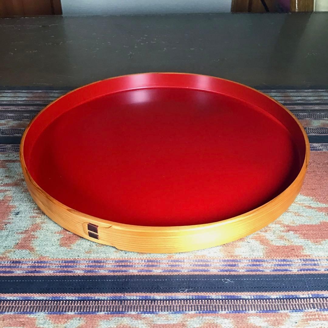 『未使用・小痛み』　大館曲わっぱ　幸助曲げ師　小皿　5枚　中お盆　大お盆　蓋物