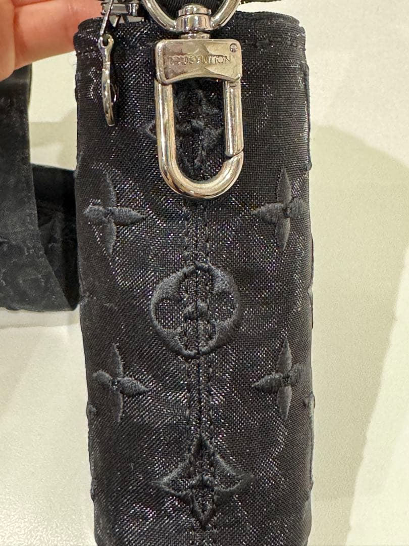 Louis Vuitton ブラック マスクカバー マスクケース