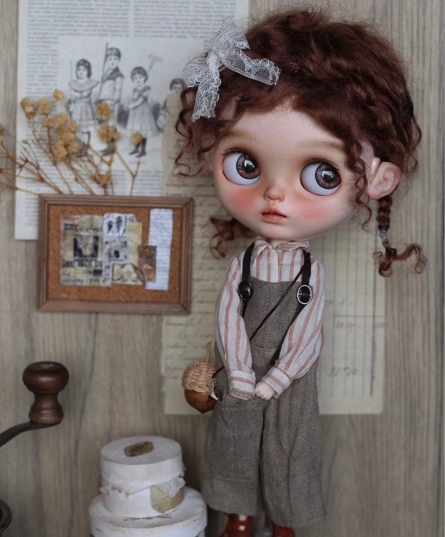 カスタムブライス 海外作家様 人形 優しい おしゃれちゃん かわいい
