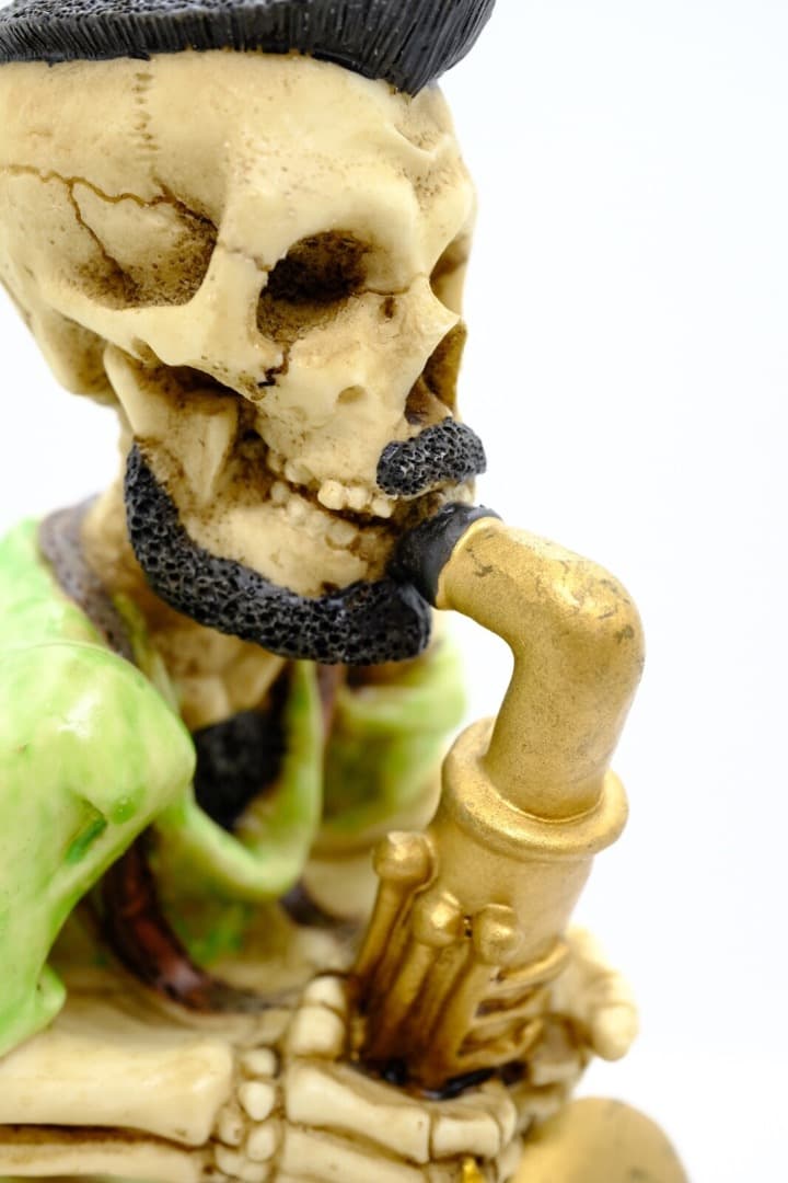 W.U.I. スカル　ROCK TO DEATH フィギュア 骸骨 バンド