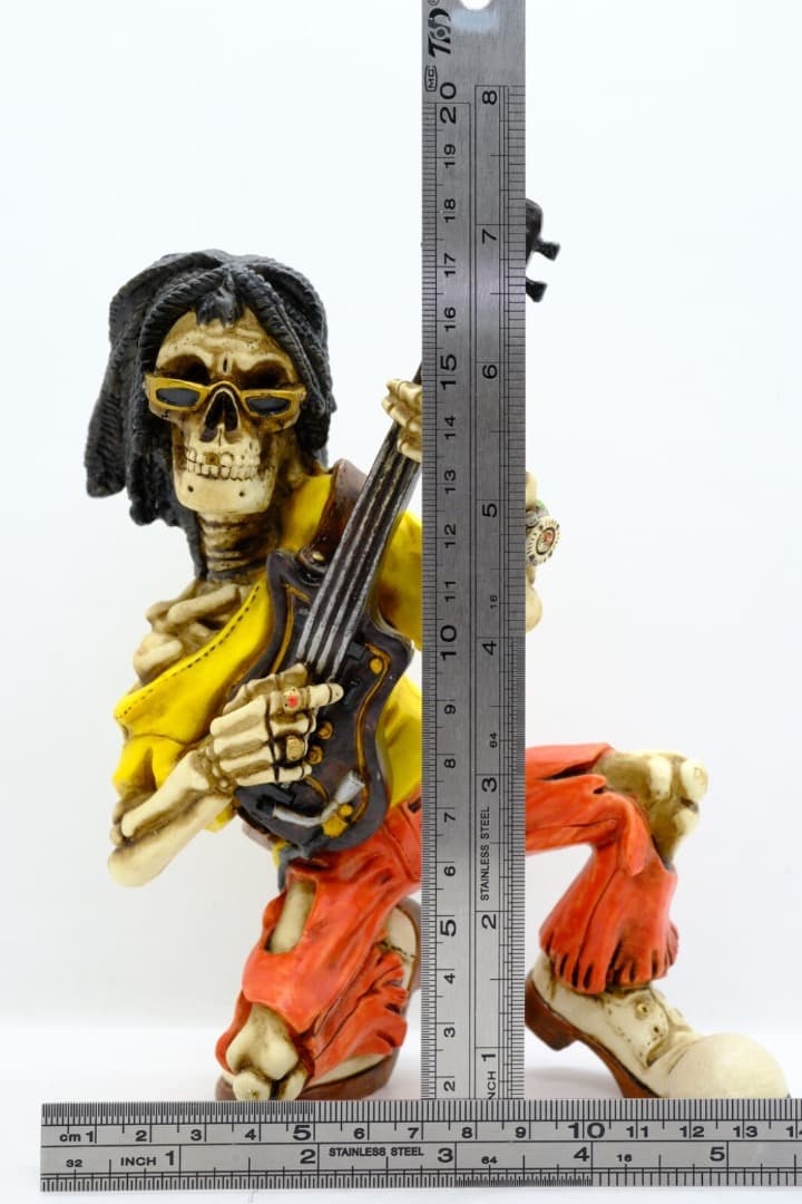 W.U.I. スカル　ROCK TO DEATH フィギュア 骸骨 バンド