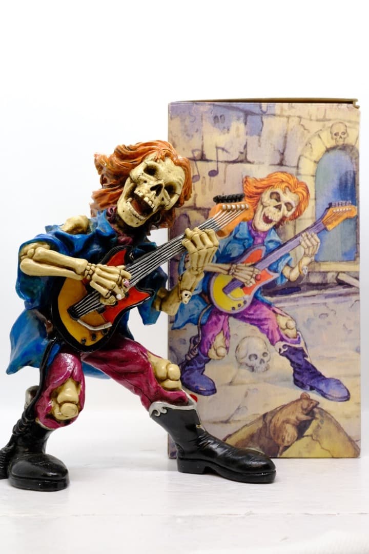 W.U.I. スカル　ROCK TO DEATH フィギュア 骸骨 バンド