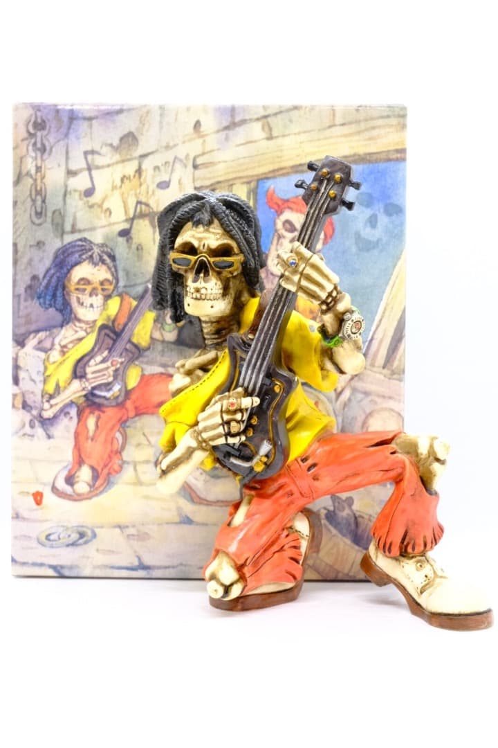 W.U.I. スカル　ROCK TO DEATH フィギュア 骸骨 バンド