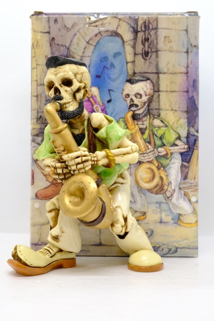 W.U.I. スカル　ROCK TO DEATH フィギュア 骸骨 バンド