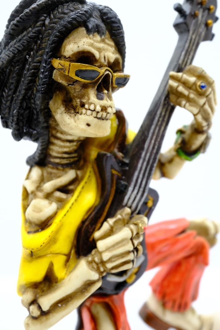 W.U.I. スカル　ROCK TO DEATH フィギュア 骸骨 バンド