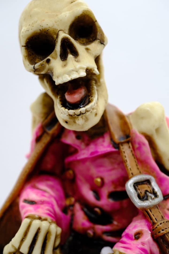 W.U.I. スカル　ROCK TO DEATH フィギュア 骸骨 バンド