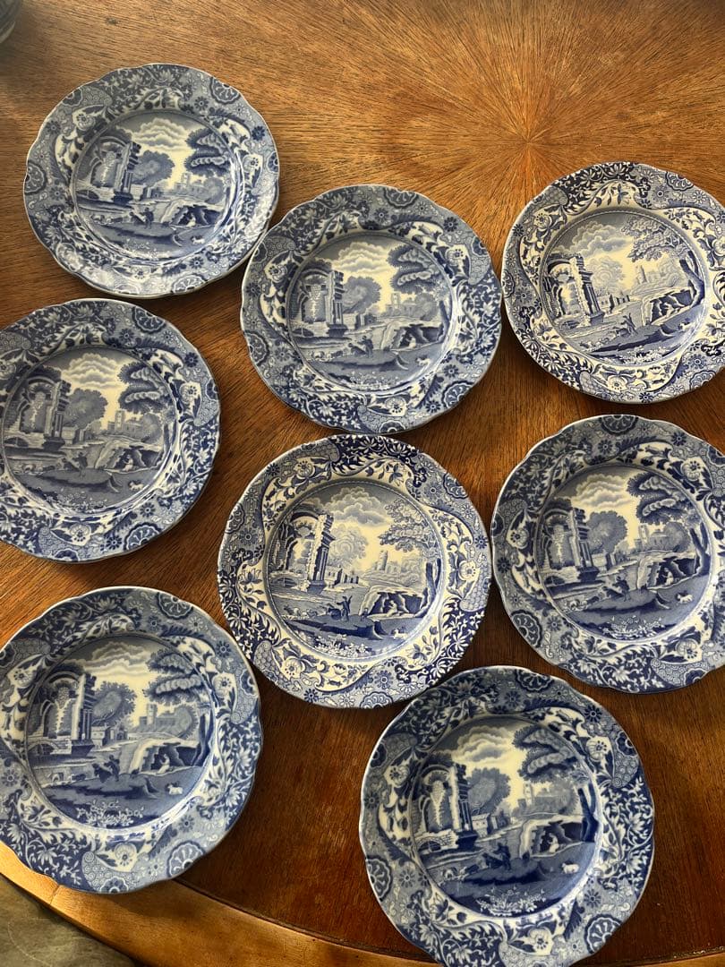 スポード社製　ブルーイタリアンティーセット　26点セット