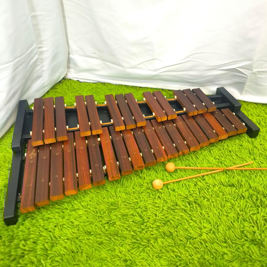 Zen-on ゼンオン シロフォン ZX-32P 木琴 バチ付 - メルカリ