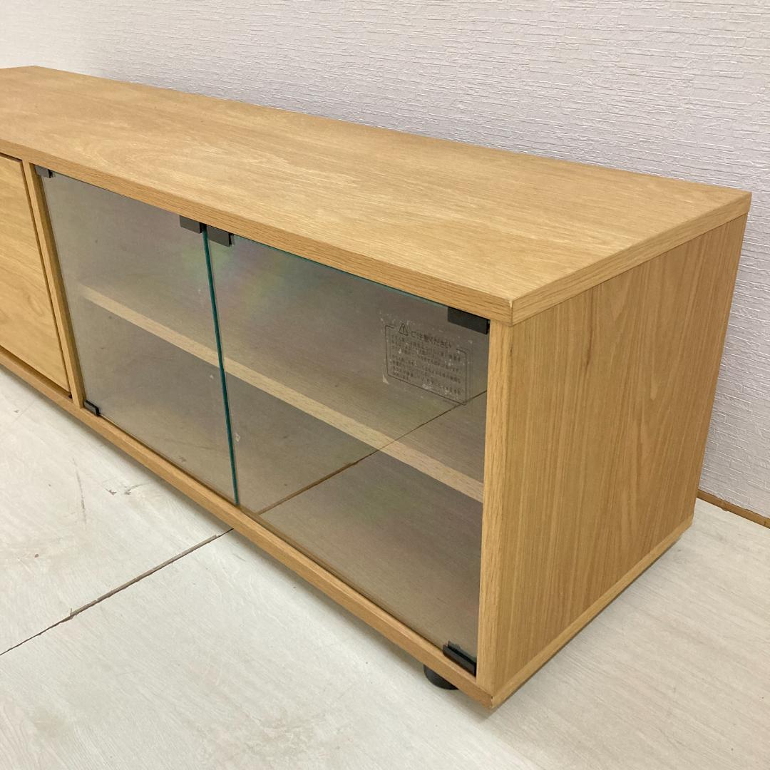 無印良品　スタッキングキャビネット オーク材 テレビ台　ローボード　テレビボード